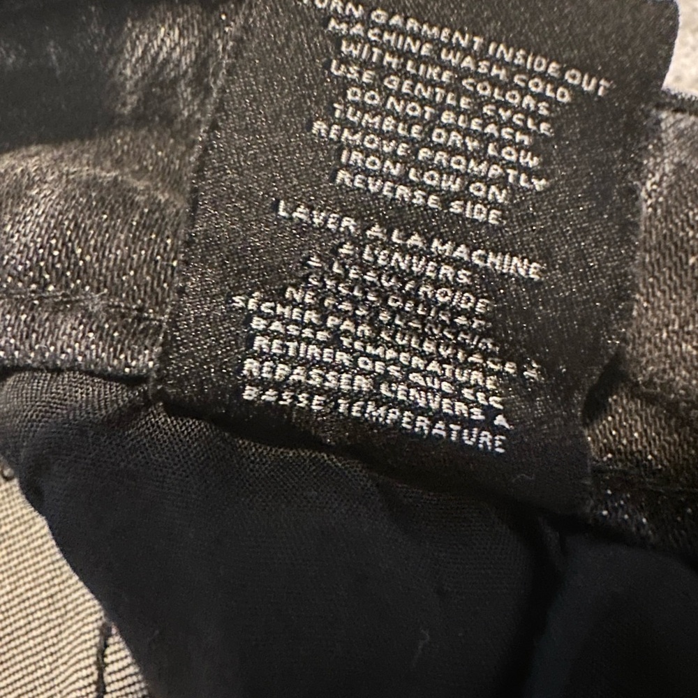 OAT New York Black Straight Leg Jeans with Contrasting Stitching - Picture 10 of 10